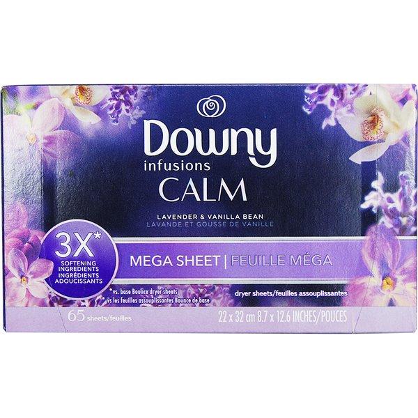 ダウニー インフュージョン 衣類乾燥機用柔軟仕上げシート ラベンダー＆バニラビーン〔3本セット〕