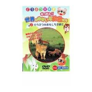 どうつぶ大好き あつまれ!!世界のゆかいな動物たち 2 どうぶつおもしろ子育て 中古 DVD ケース無::