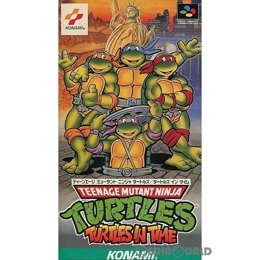 『中古即納』{箱説明書なし}{SFC} ティーンエイジ ミュータント ニンジャ タートルズ タートル...