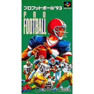 『中古即納』{箱説明書なし}{SFC}プロフットボール'93(PRO FOOTBALL 93)(19930212)