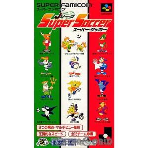 『中古即納』{箱説明書なし}{SFC} Jリーグスーパーサッカー ハドソン (19940318)