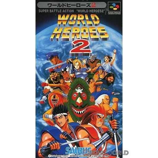 『中古即納』{箱説明書なし}{SFC}ワールドヒーローズ2(WORLD HEROES 2)(1994...