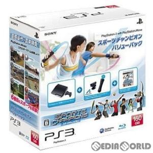 プレイステーション3 PlayStation3 with PS Move スポーツチャンピオン バリューパック チャコール ブラック 160GB