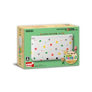 『中古即納』{お得品}{B品}{本体}{3DS}とびだせ どうぶつの森パック(ニンテンドー3DS LL限定本体同梱版)(SPR-S-WBDC)(20121108)｜mediaworld-plus