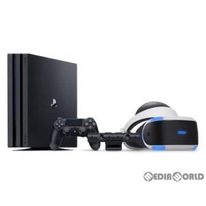 『中古即納』{本体}{PS4}プレイステーション4 プロ PlayStation4 Pro PlayStation VR Days of Play(デイズ オブ プレイ) Special Pack(CUHJ-10024)(20180608)｜mediaworld-plus