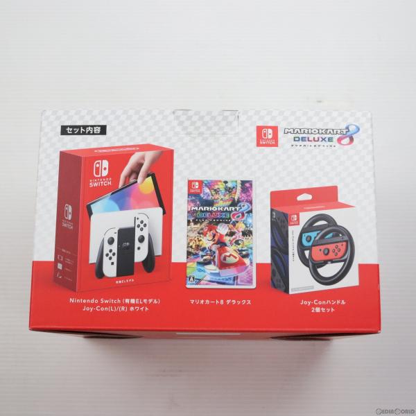 『中古即納』{Switch}(本体)(未使用)Nintendo Switch(有機ELモデル) コス...