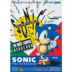 『中古』{箱説明書なし}{MD}ソニック・ザ・ヘッジホッグ(Sonic