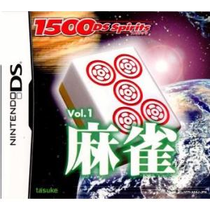 『中古即納』{表紙説明書なし}{NDS} 1500 DS spirits Vol.1 麻雀 タスケ (20070809)