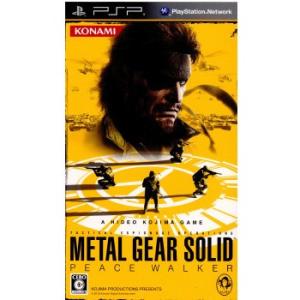 『中古即納』{表紙説明書なし}{PSP} METAL GEAR SOLID PEACE WALKER(メタルギア ソリッド ピースウォーカー) コナミデジタルエンタテインメント (20100429)