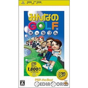 『中古即納』{PSP}みんなのGOLF ポータブル PSP the Best(UCJS-18044)...