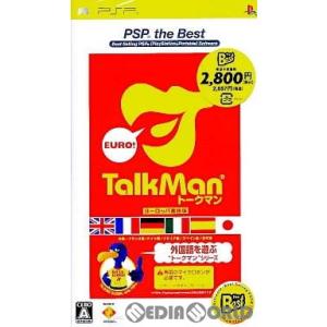『中古即納』{お得品}{表紙説明書なし}{PSP} TALKMAN EURO 〜トークマン ヨーロッパ言語版〜 PSP the Best SCE(UCJS-18020)(20071213)