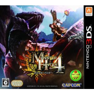『中古即納』{表紙説明書なし}{3DS}モンスターハンター4...