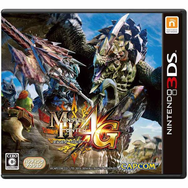 『中古即納』{表紙説明書なし}{3DS}モンスターハンター4G (モンハン4G)(20141011)