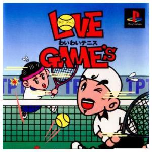 『中古即納』{PS}ラブゲームス(LOVE GAME&apos;S) わいわいテニス(19970228)