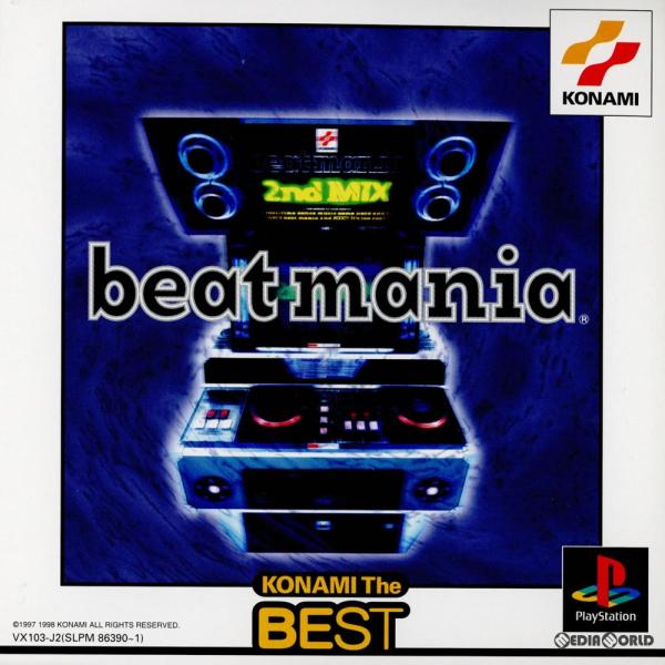 『中古即納』{PS}beatmania(ビートマニア) コナミ ザ ベスト(SLPM-86390-1...