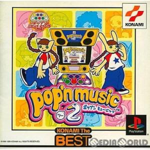 『中古即納』{PS}ポップンミュージック2(pop&apos;n music 2) コナミ ザ・ベスト(SLP...