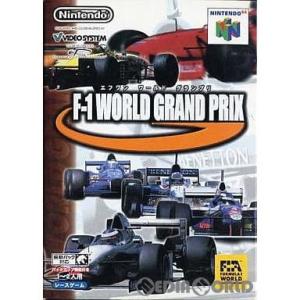 『中古即納』{表紙説明書なし}{N64}F-1 World Grand Prix(F1ワールドグランプリ)(19981218)｜mediaworld-plus