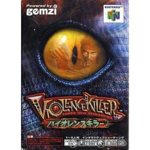 『中古即納』{表紙説明書なし}{N64}バイオレンスキラー TUROK NEW GENERATION...