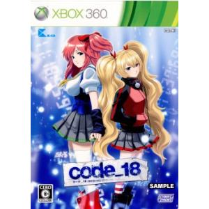 『中古即納』{Xbox360}code_18(コード18) 限定版(20110929)