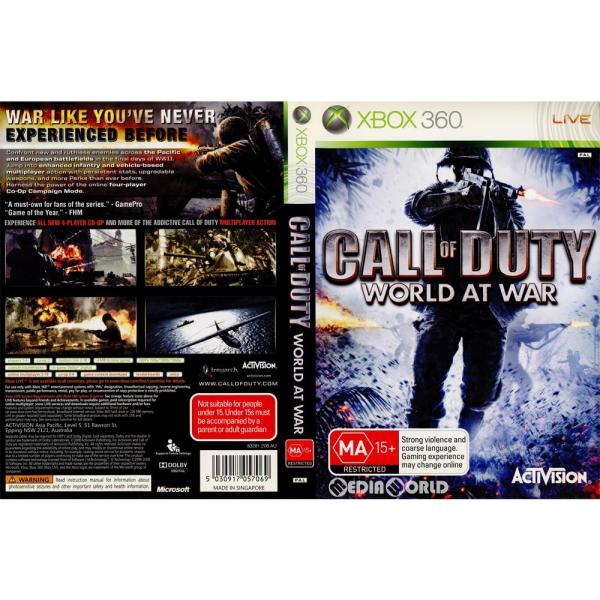 『中古即納』{Xbox360}Call of Duty: World at War(コール オブ デ...
