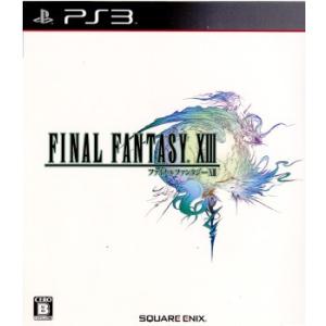 『中古即納』{表紙説明書なし}{PS3} ファイナルファンタジーXIII(FINAL FANTASY 13/FF13) スクウェア・エニックス (20091217)
