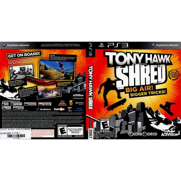 『中古即納』{PS3}Tony Hawk: Shred(トニー ホーク シュレッド)(北米版)(BL...