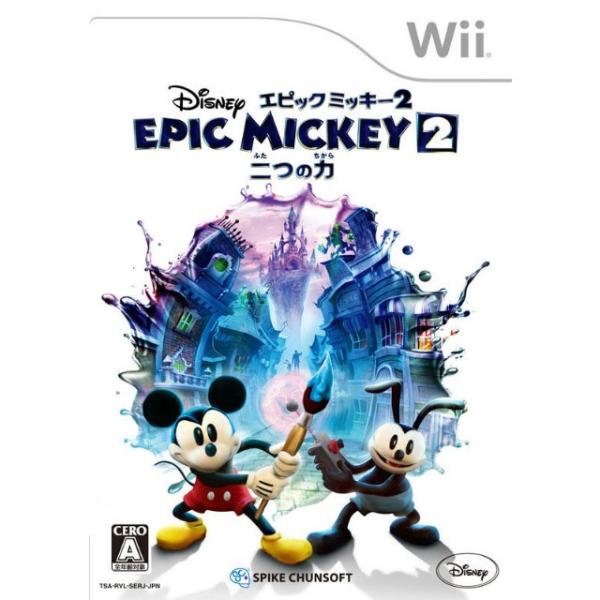 『中古即納』{Wii}ディズニー エピックミッキー2：二つの力(20130926)