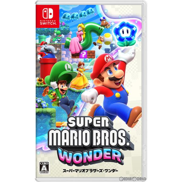 『中古即納』{Switch}スーパーマリオブラザーズ ワンダー(Super Mario Bros. ...