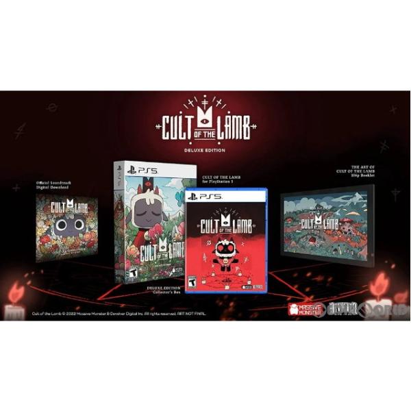 『中古即納』{PS5}Cult of the Lamb Deluxe Edition(カルト・オブ・...