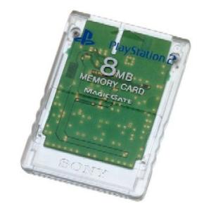 『中古即納』{ACC}{PS2}PlayStation2専用メモリーカード(8MB) クリスタル SC(SCPH-10020C)(20020627)