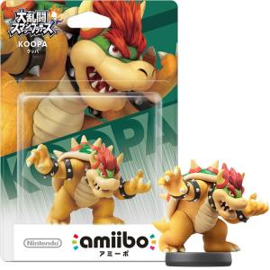 『中古即納』{ACC}{WiiU}amiibo(アミーボ) クッパ(大乱闘スマッシュブラザーズシリーズ) 任天堂(NVL-C-AAAW)(20150122)｜メディアワールドプラス