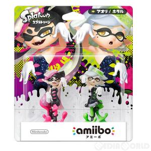 『中古即納』{ACC}{WiiU}amiibo(アミーボ) シオカラーズセット[アオリ/ホタル](スプラトゥーンシリーズ) 任天堂(NVL-E-AE2B)(20160707)