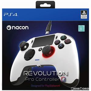 『中古即納』{ACC}{PS4}レボリューション プロ コントローラー2(Revolution Pro Controller 2) ホワイト Bigben Interactive(BB-4431V201)(20181213)｜mediaworld-plus