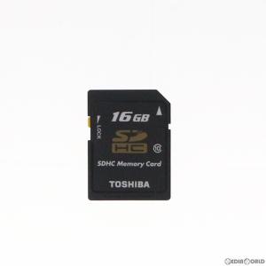 『中古即納』{ACC}{3DS}SDHCメモリーカード 16GB Class10 ブラック TOSHIBA(SD-GX016G)(20120519)｜mediaworld-plus