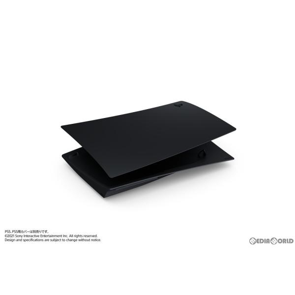 『中古即納』{ACC}{PS5}PlayStation 5用カバー ミッドナイト ブラック SIE(...