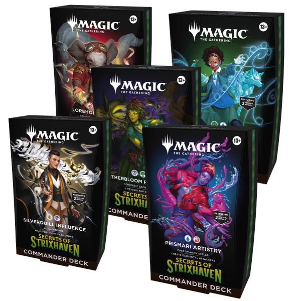 『新品』{TCG} (カートン) MTG ストリクスヘイヴンの秘密 統率者デッキ(英語版) ウィザー...