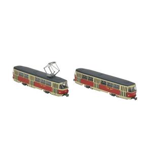 『新品即納』{RWM}327714 鉄道コレクション(鉄コレ) ドレスデントラム タトラT4+B4タイプ2両セットE(動力付き) Nゲージ 鉄道模型 TOMYTEC(トミーテック)｜mediaworld-plus