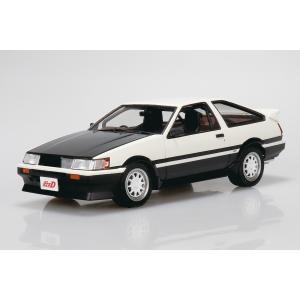 『新品』『お取り寄せ』{PTM} 1/24 頭文字D(イニシャルD) No.21 秋山渉 AE86レビン 第25巻仕様 プラモデル(202685) アオシマ(20260717)