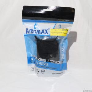 『新品即納』{MIL}AMOMAX(アモマックス) ファブリック M4マガジン・ポーチ BK(ブラック/黒)(AM-FMO02)(20240314)｜mediaworld-plus