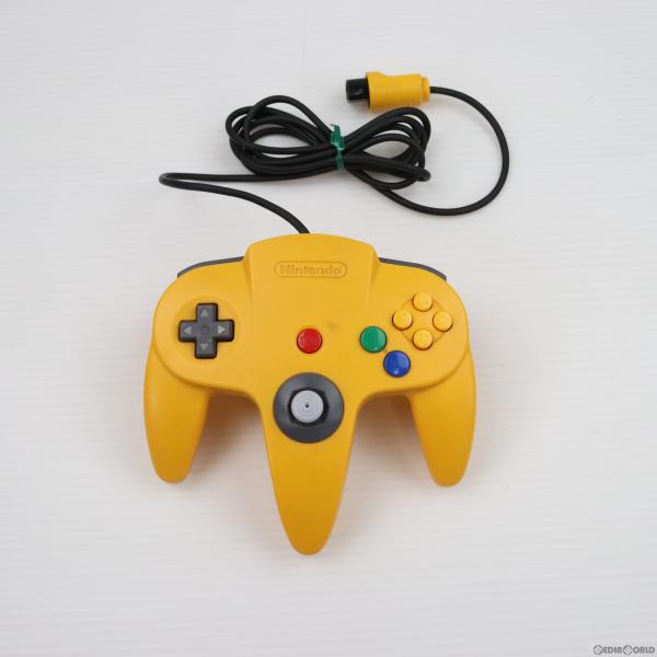 『中古即納』{ACC}{N64}NINTENDO64(ニンテンドウ64) コントローラ ブロス(イエ...