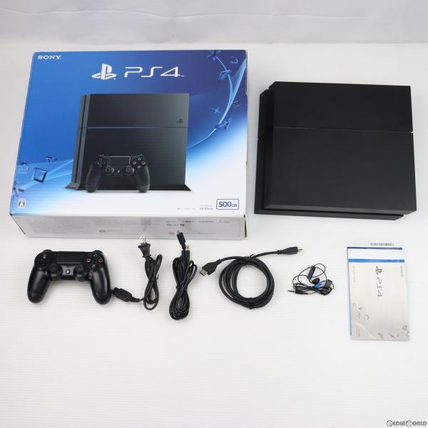 『中古即納』{本体}{PS4}プレイステーション4 PlayStation4 ジェット・ブラック H...