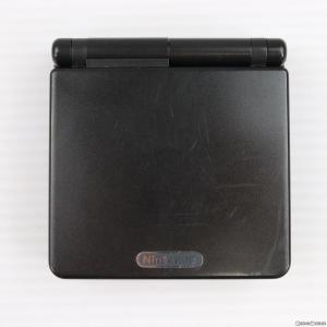 『中古即納』{本体}{GBA}ゲームボーイアドバンスSP GAMEBOY ADVANCE SP オニキスブラック(AGS-S-ZKA)(20030214)｜mediaworld-plus