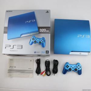 『中古即納』{本体}{PS3}プレイステーション3 PlayStation3 スプラッシュ・ブルー HDD320GB(CECH-3000BSB)(20111117)｜mediaworld-plus