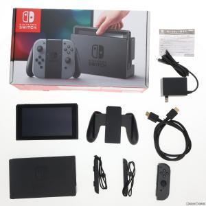 『中古即納』{本体}{Switch}Nintendo Switch(ニンテンドースイッチ) Joy-Con(L)/(R) グレー(HAC-S-KAAAA)(20170303)｜mediaworld-plus