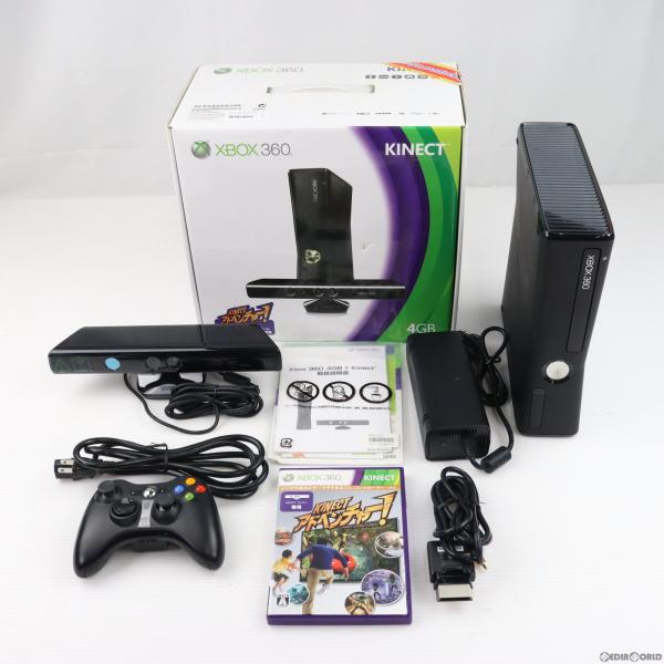 『中古即納』{本体}{Xbox360}Xbox360 4GB + Kinect(キネクト)(S4G-...