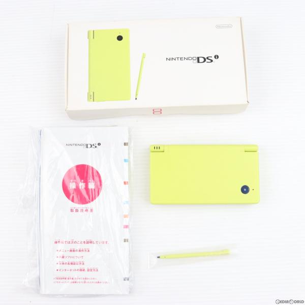 『中古即納』{本体}{NDS}ニンテンドーDSi ライムグリーン(TWL-S-LMA)(200903...