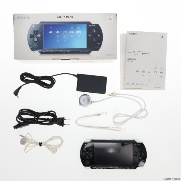 『中古即納』{本体}{PSP}PSP プレイステーション・ポータブル バリューパック(PSP-100...
