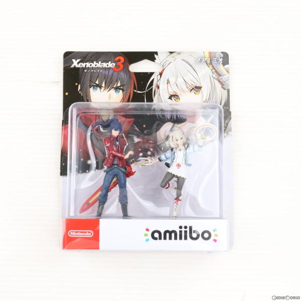 『中古即納』{ACC}{Switch}amiibo(アミーボ) ダブルセット(ノア/ミオ)(ゼノブレ...