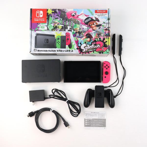 『中古即納』{Switch} (本体) Nintendo Switch(ニンテンドースイッチ) スプ...