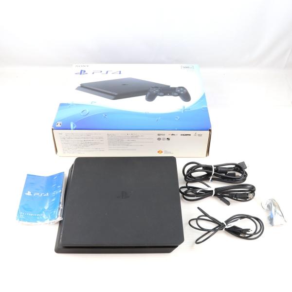 『中古即納』{PS4} (本体) PlayStation 4(プレイステーション4) ジェット・ブラ...